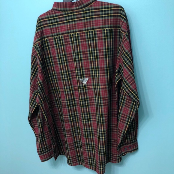 Columbia Men’s Shirt Long Sleeve PHG Cotton S New - Picture 14 of 16